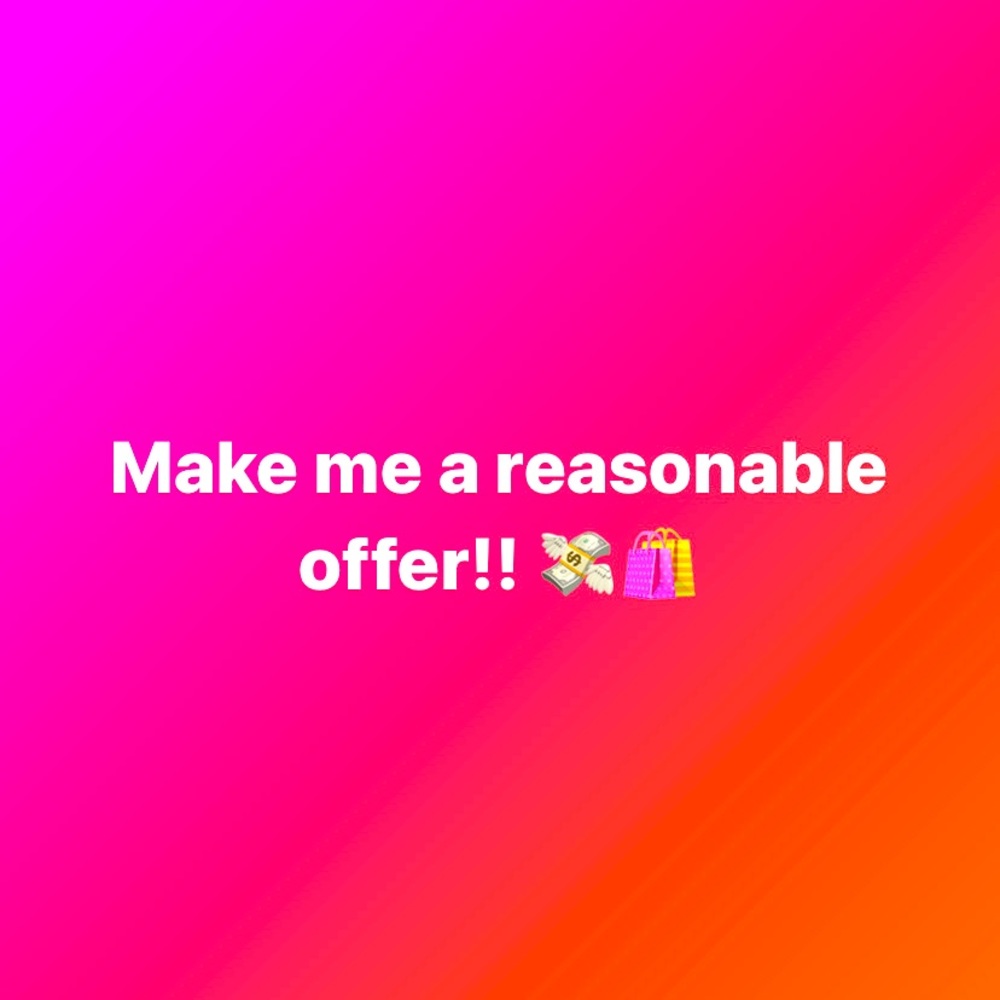 Check out my closet and make an offer!